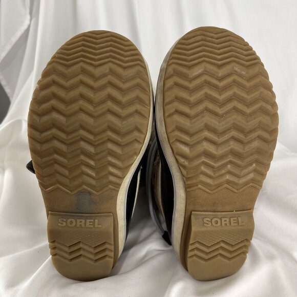 Sorel Joan of Arctic Beige Suede Winter Boots Women's Size 5 - Picture 12 of 12